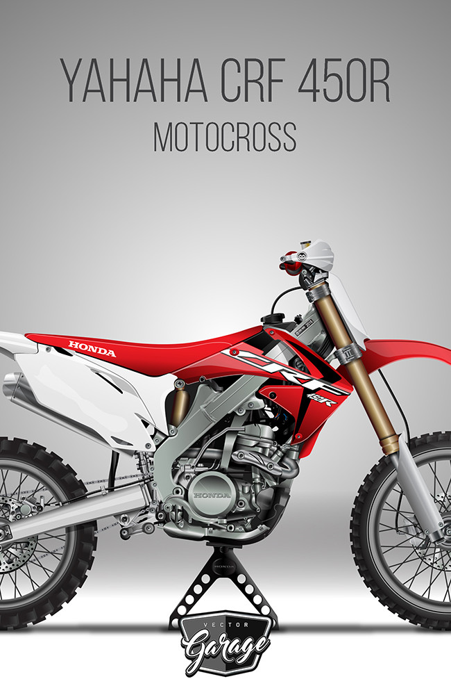 HONDA CRF 450R Motocross
