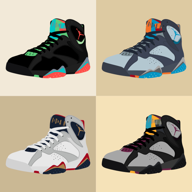 Nike Air Jordan VII «Collage»