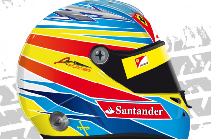 Casco Fernando Alonso