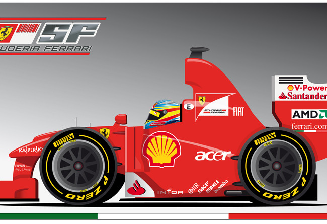 Ferrari F2012 Fernando Alonso